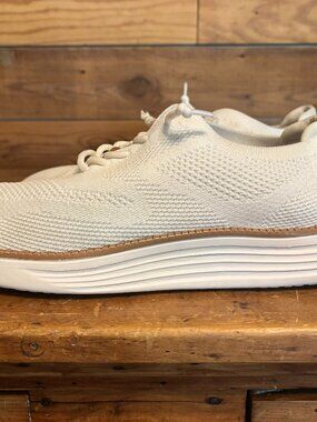 Men's White Mesh Fashion Sneakers Size 13
